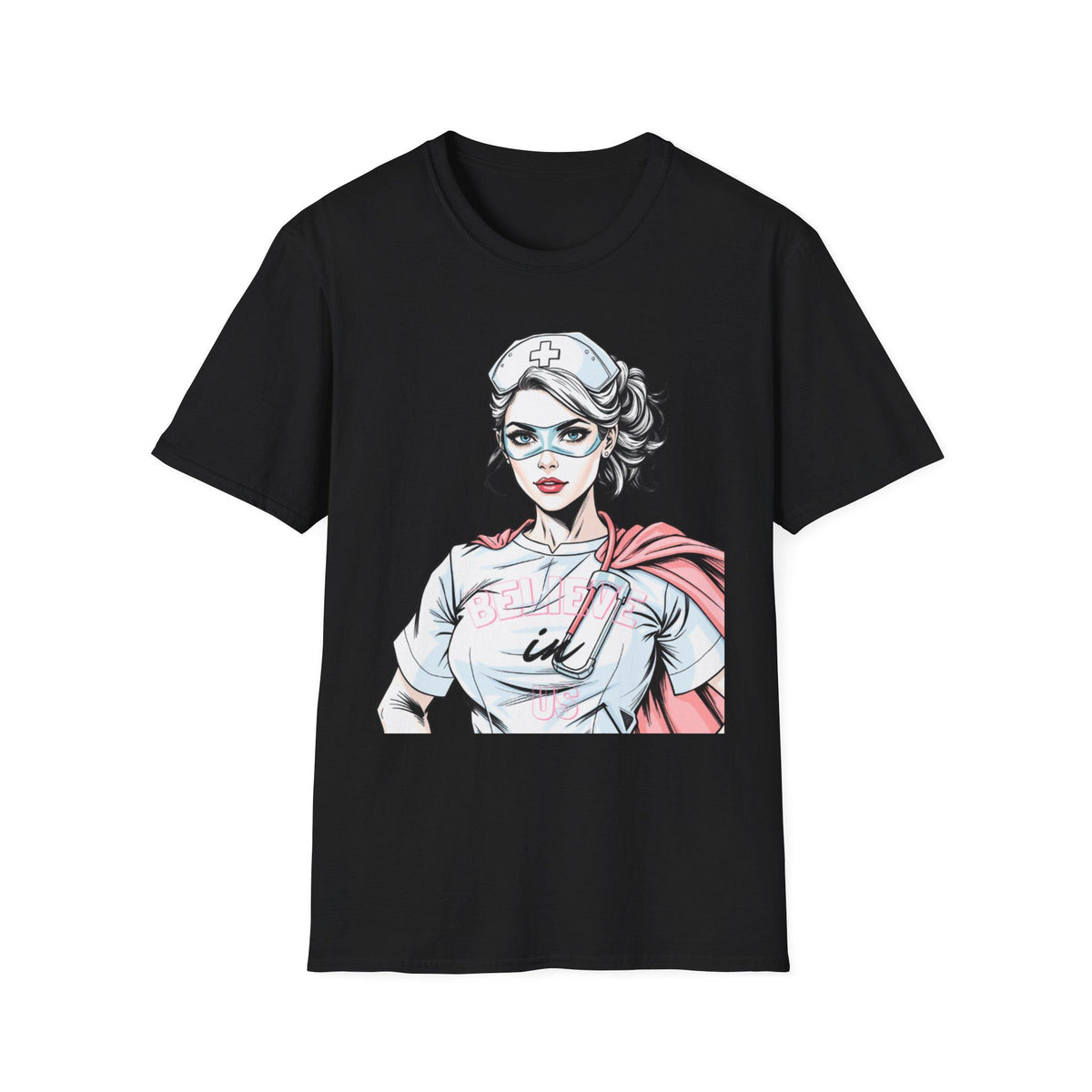 Heroic Healthcare Worker Tee: Superhero Nurse Unisex T-Shirt - Funny Medical Humor Gift