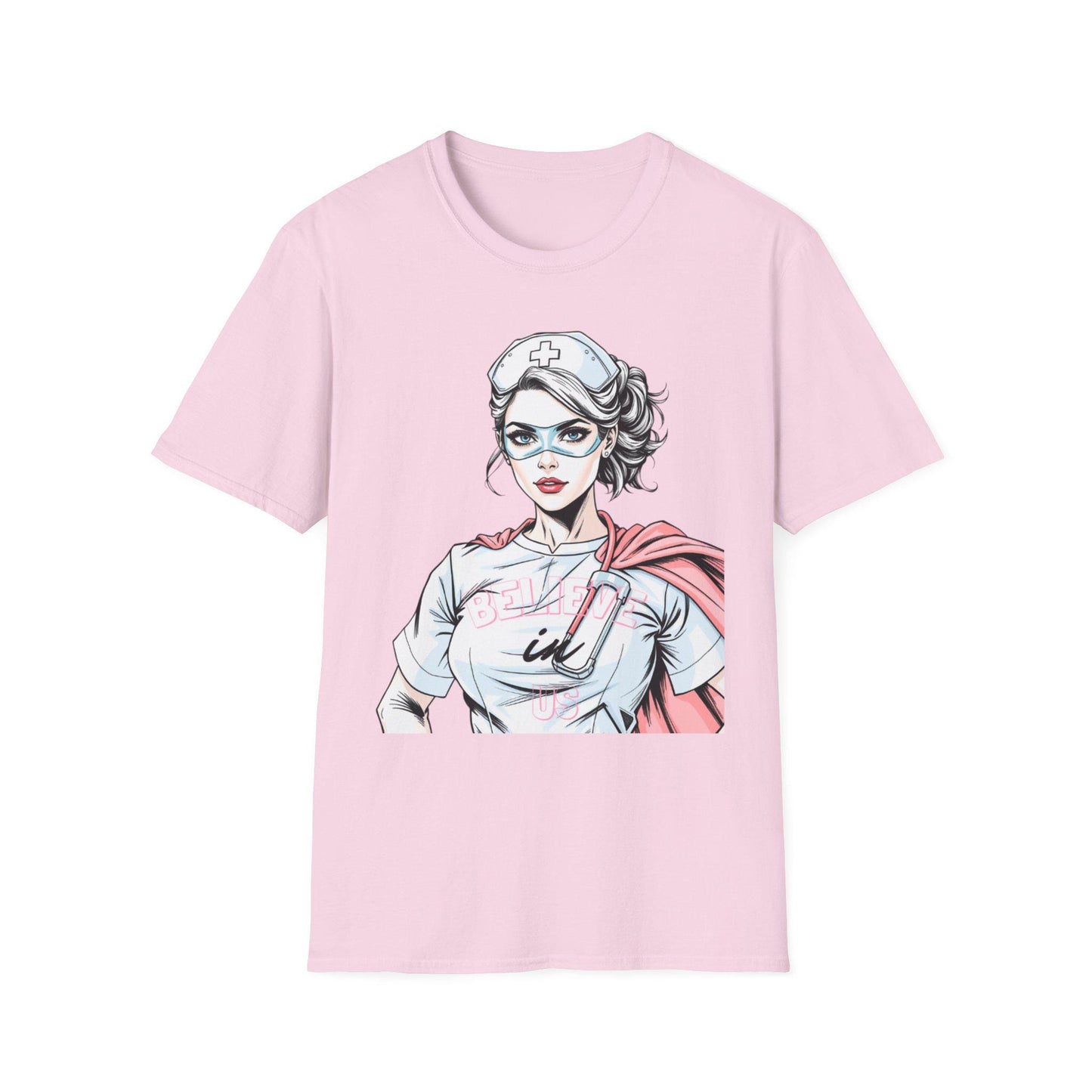 Heroic Healthcare Worker Tee: Superhero Nurse Unisex T-Shirt - Funny Medical Humor Gift