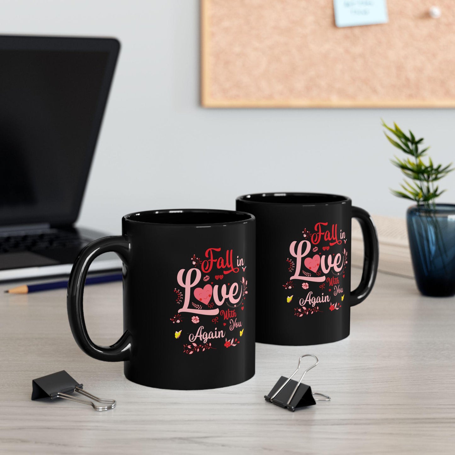 Inspirational Self-Love Black Mug: Boost Confidence, Positive Mindset & Daily Affirmations