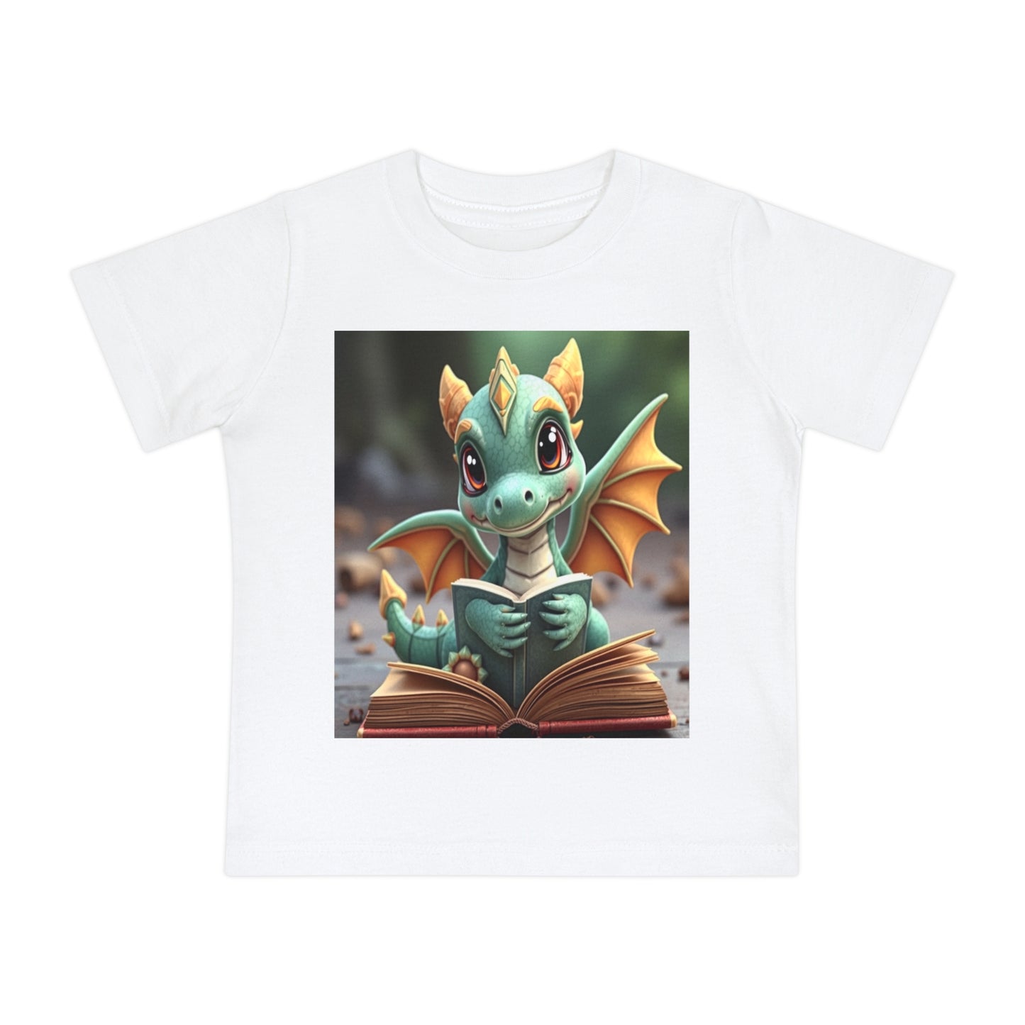 Cute Dragon Baby T-Shirt, Adorable Toddler Tee, Kids Birthday Gift, Baby Shower Present, Playful Clothing for Imaginary Friends