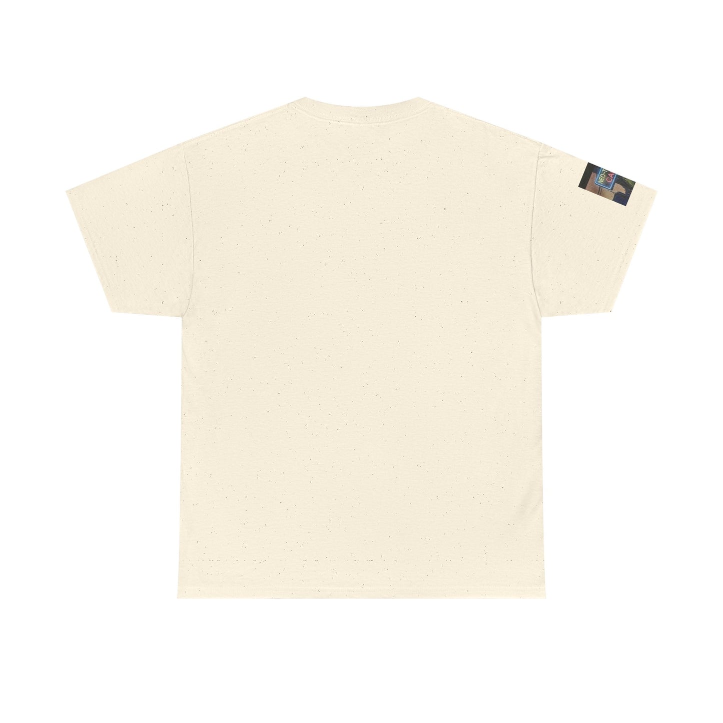 Neo‑Tokyo Café Streetwear Tee — Vintage Cyberpunk City Print