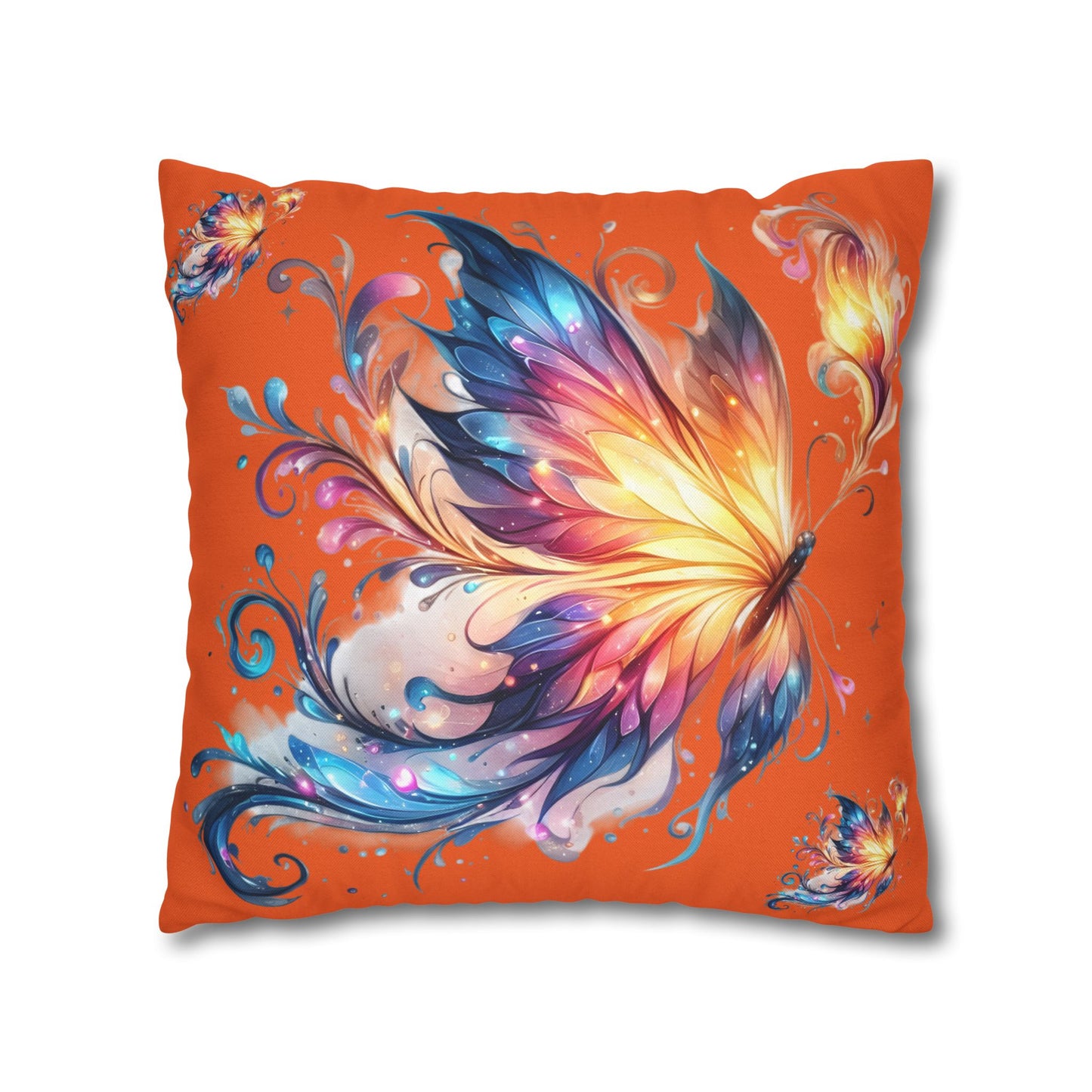 Colorful Butterfly Wings Pillowcase | Square Pillowcase