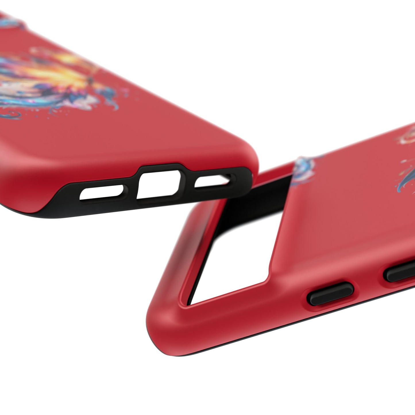 Vibrant Butterfly Phone Case, Tough Cases, Colorful Floral Design, Cute Gift for Her, Unique Phone Cover, Spring Occasion