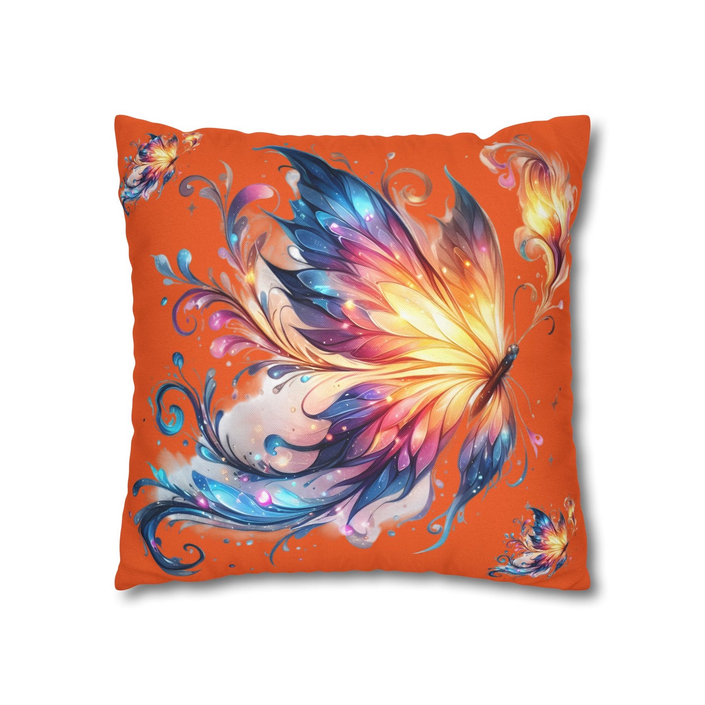 Colorful Butterfly Wings Pillowcase | Square Pillowcase