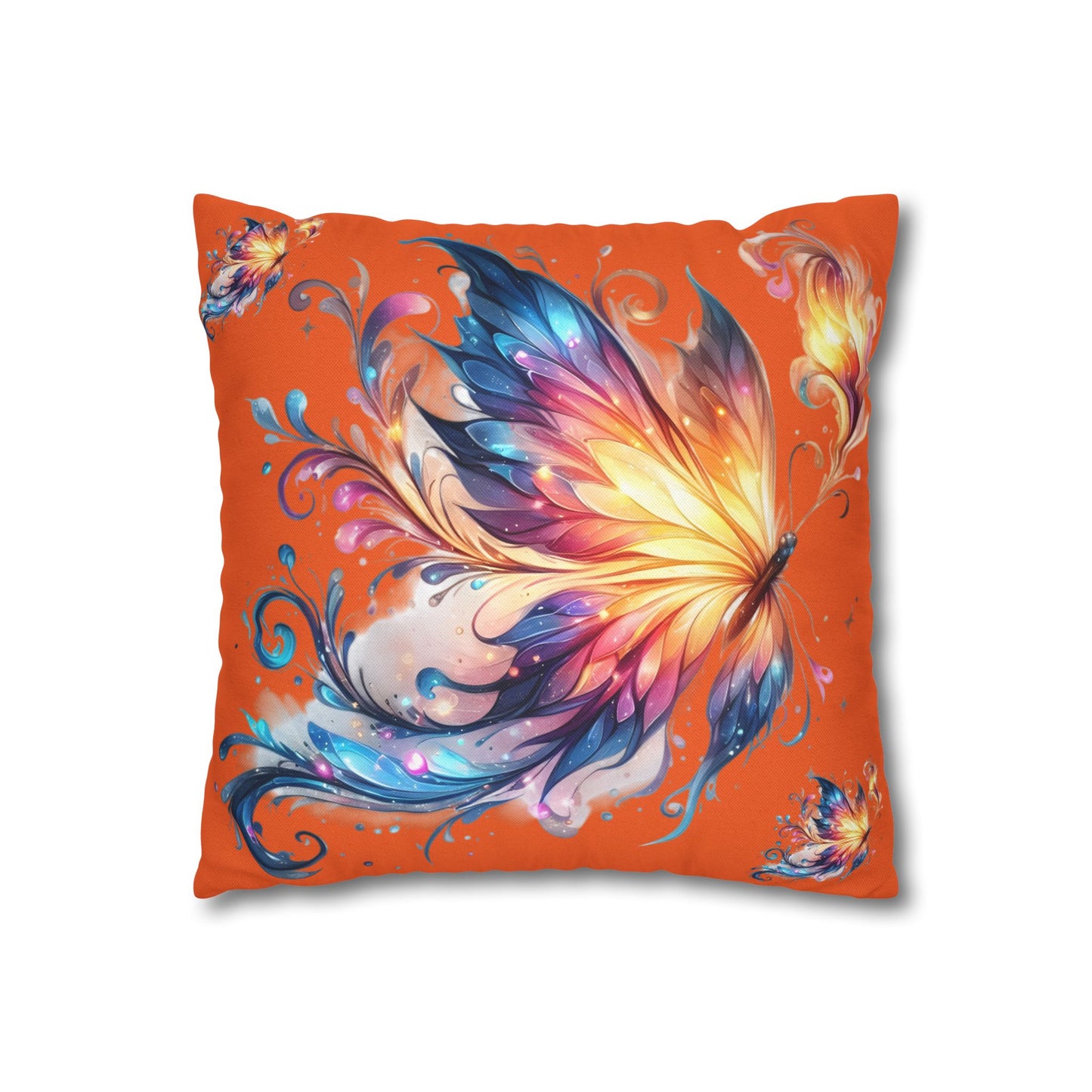 Colorful Butterfly Wings Pillowcase | Square Pillowcase