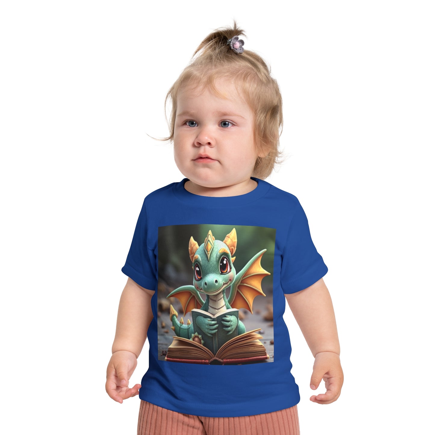 Cute Dragon Baby T-Shirt, Adorable Toddler Tee, Kids Birthday Gift, Baby Shower Present, Playful Clothing for Imaginary Friends