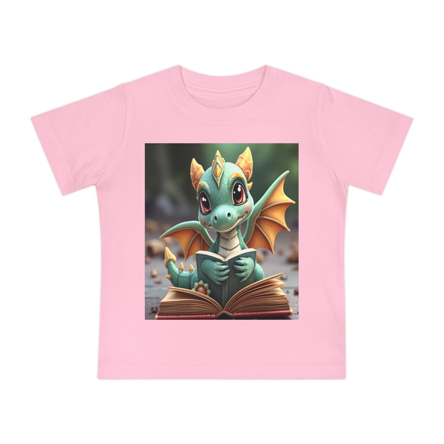 Cute Dragon Baby T-Shirt, Adorable Toddler Tee, Kids Birthday Gift, Baby Shower Present, Playful Clothing for Imaginary Friends