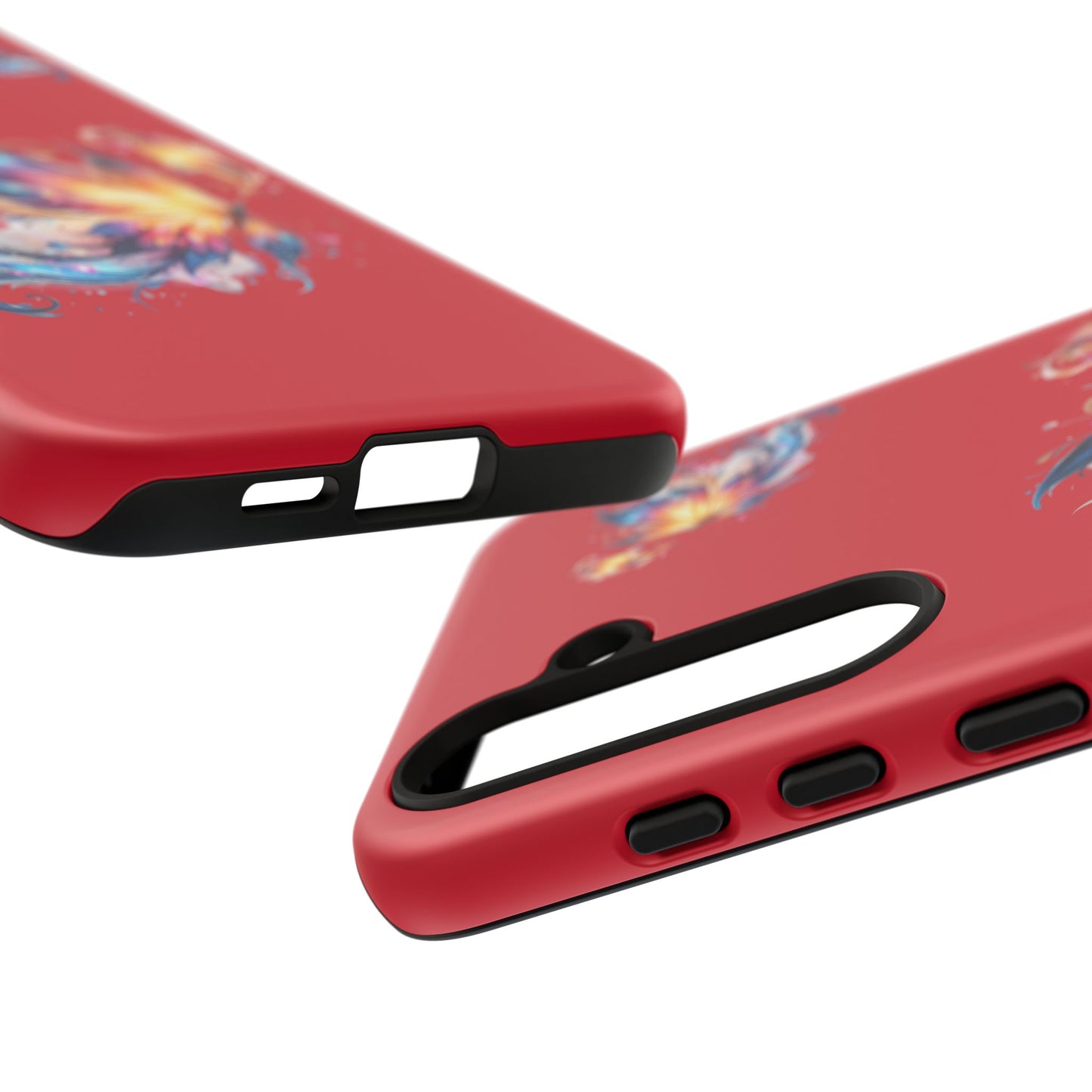 Vibrant Butterfly Phone Case, Tough Cases, Colorful Floral Design, Cute Gift for Her, Unique Phone Cover, Spring Occasion