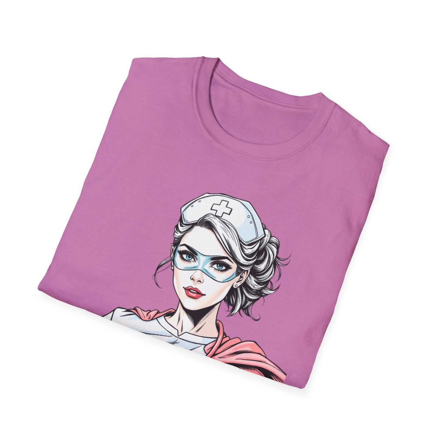 Heroic Healthcare Worker Tee: Superhero Nurse Unisex T-Shirt - Funny Medical Humor Gift