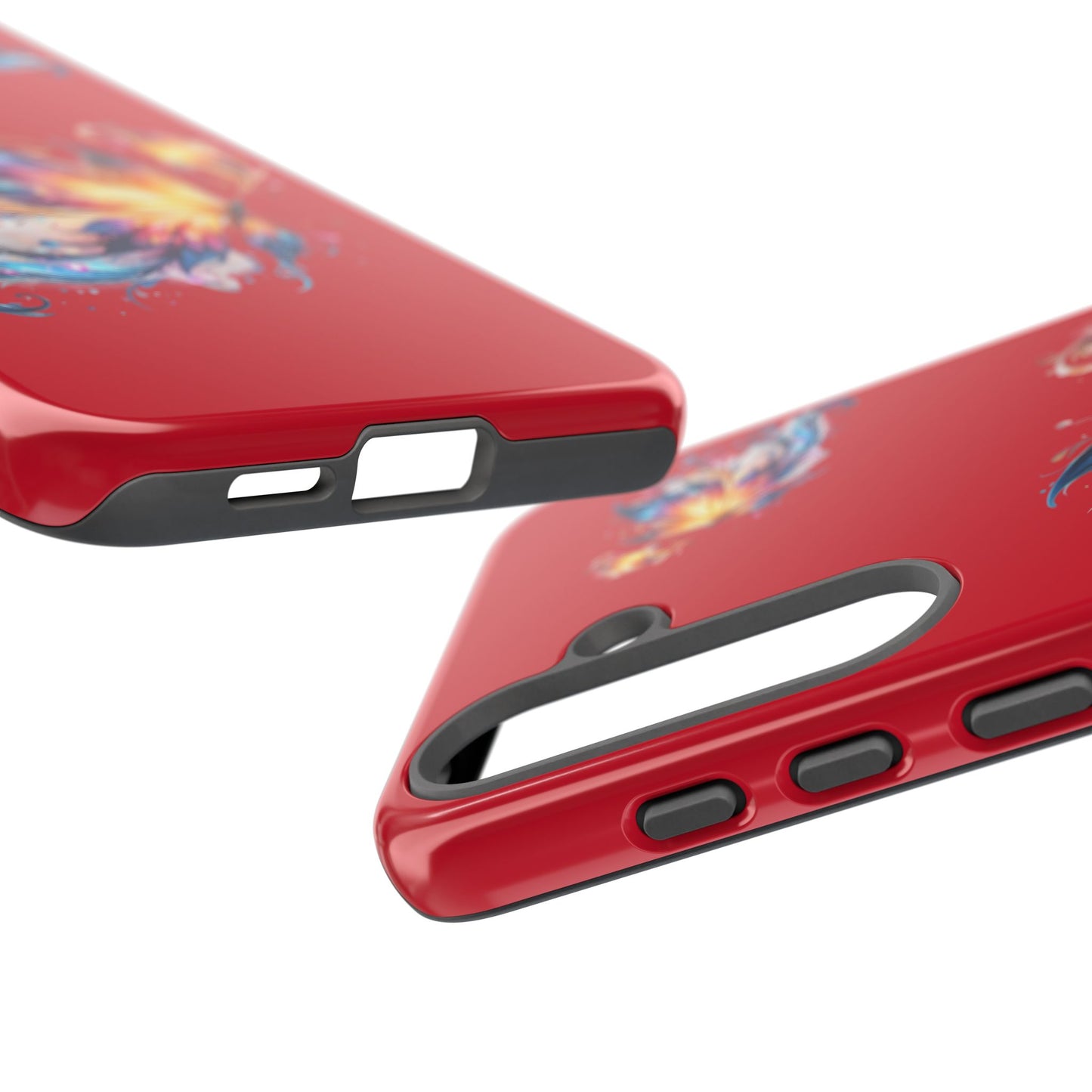 Vibrant Butterfly Phone Case, Tough Cases, Colorful Floral Design, Cute Gift for Her, Unique Phone Cover, Spring Occasion