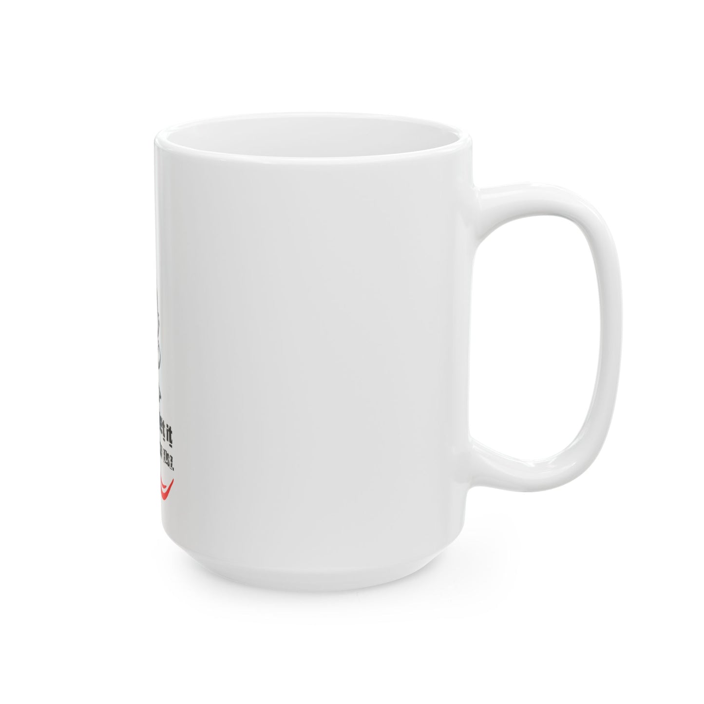 Funny Ceramic Mug: Stress-Relief Coffee Cup with Humorous Design for Relaxation and Smiles