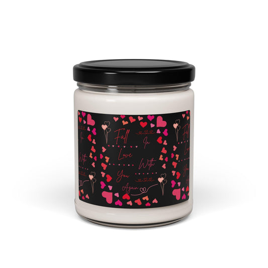 Long-Lasting 9oz Fragrant Soy Candle: Eco-Friendly Handcrafted Home Decor Gift with Aromatic Scent