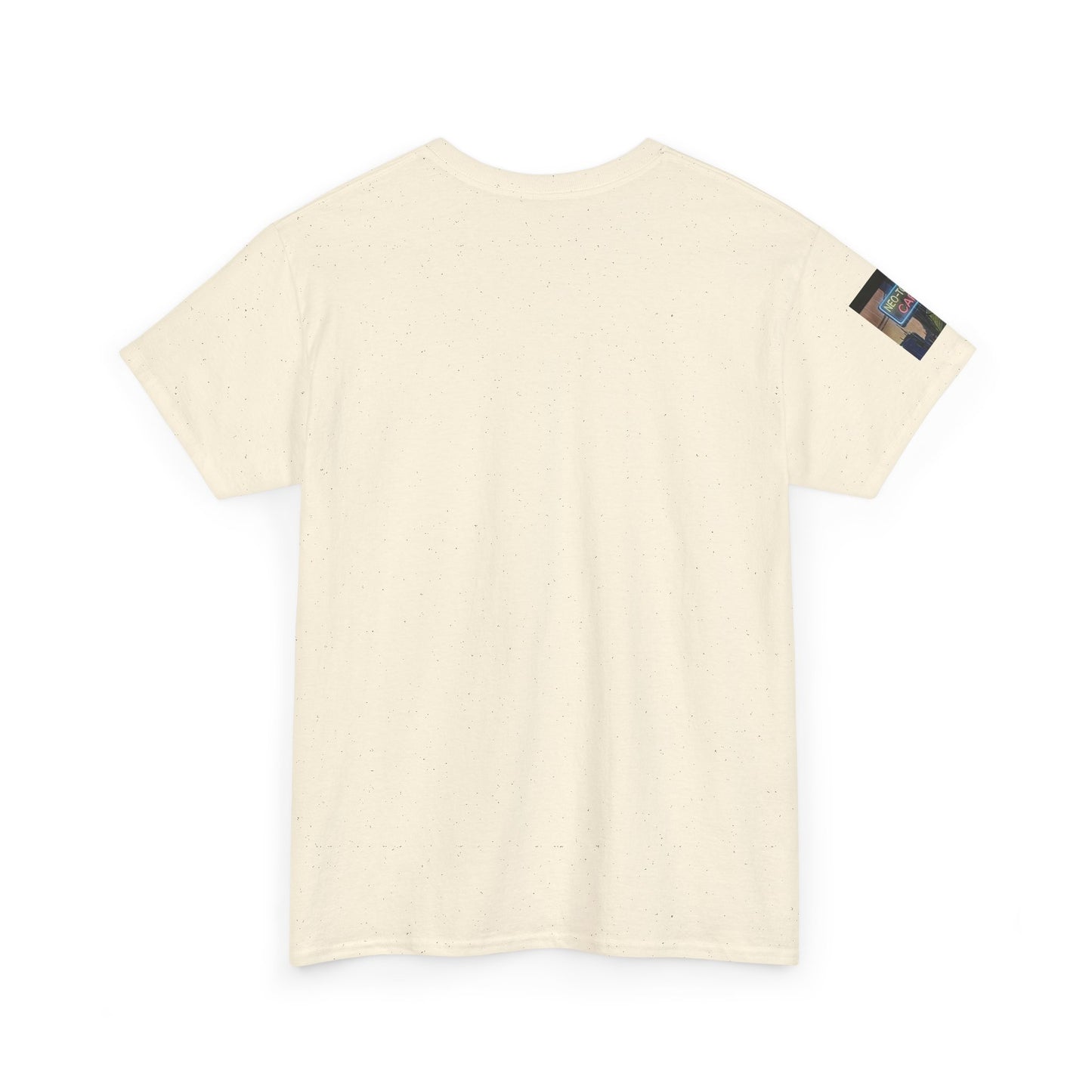 Neo‑Tokyo Café Streetwear Tee — Vintage Cyberpunk City Print