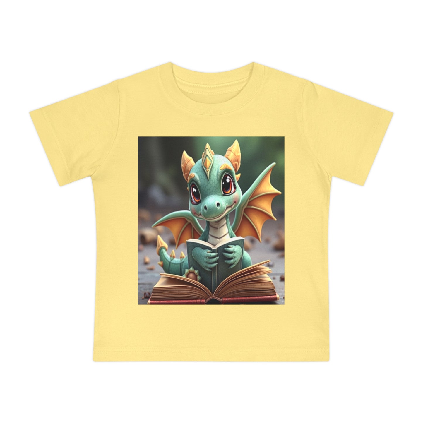 Cute Dragon Baby T-Shirt, Adorable Toddler Tee, Kids Birthday Gift, Baby Shower Present, Playful Clothing for Imaginary Friends