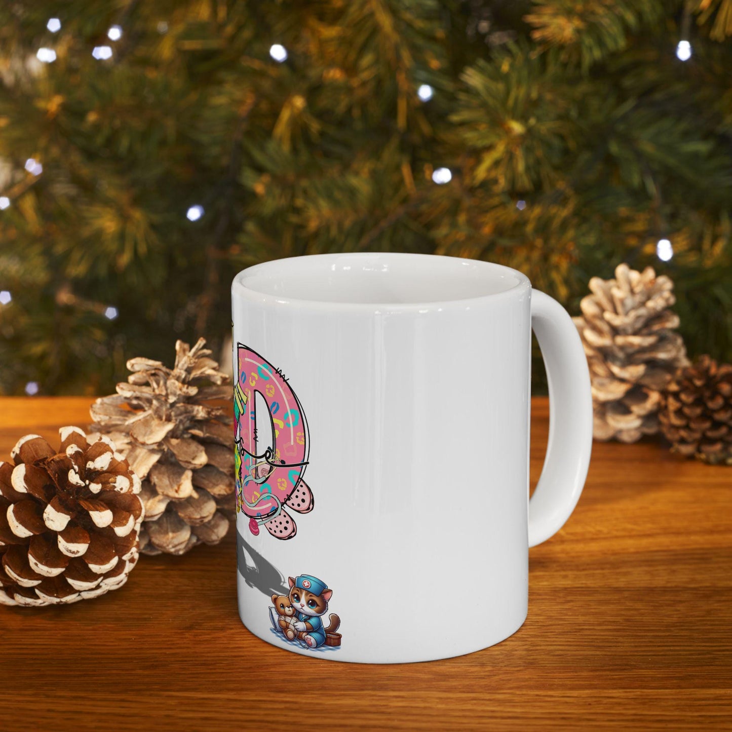 Labor Warrior Ceramic Mug: Nurse Appreciation Gift for Tea & Coffee Lovers (11oz, 15oz)