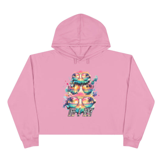 Cropped Pullover Hoodie: Versatile Beach & Gym Layer for Everyday Style