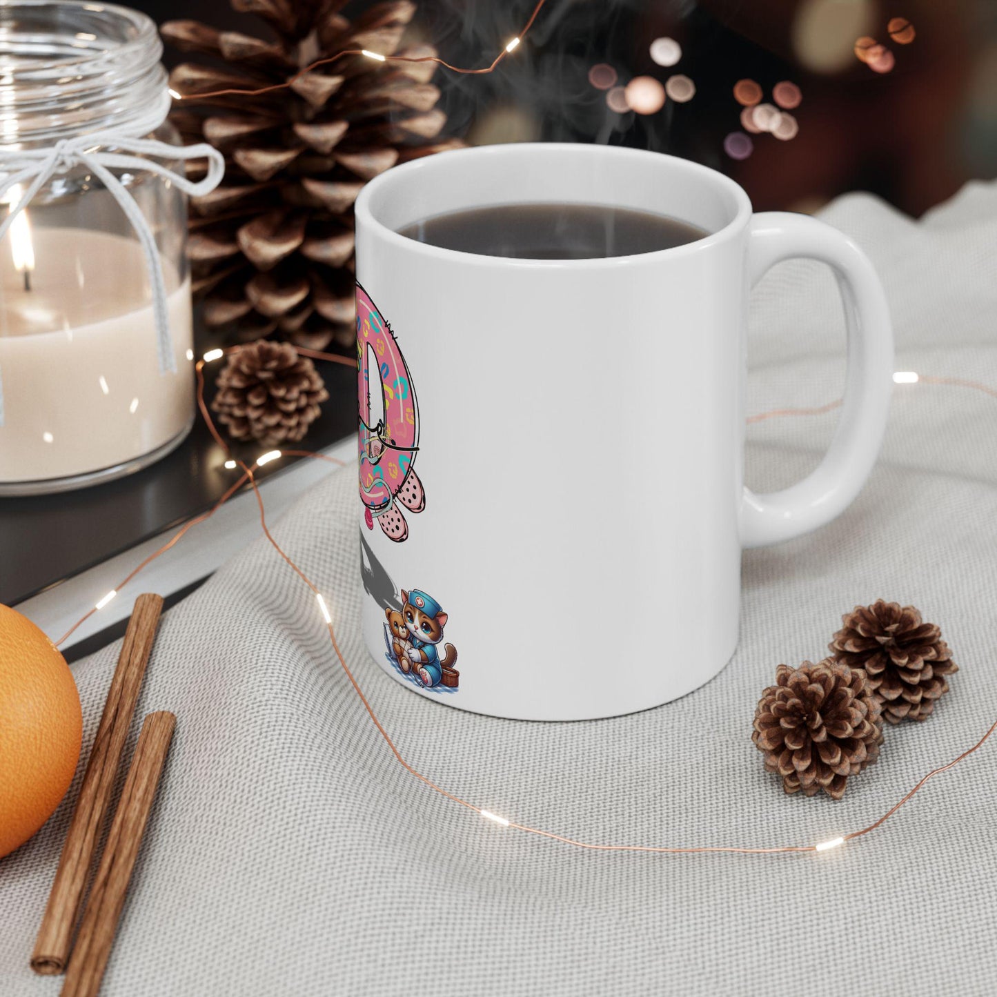 Labor Warrior Ceramic Mug: Nurse Appreciation Gift for Tea & Coffee Lovers (11oz, 15oz)