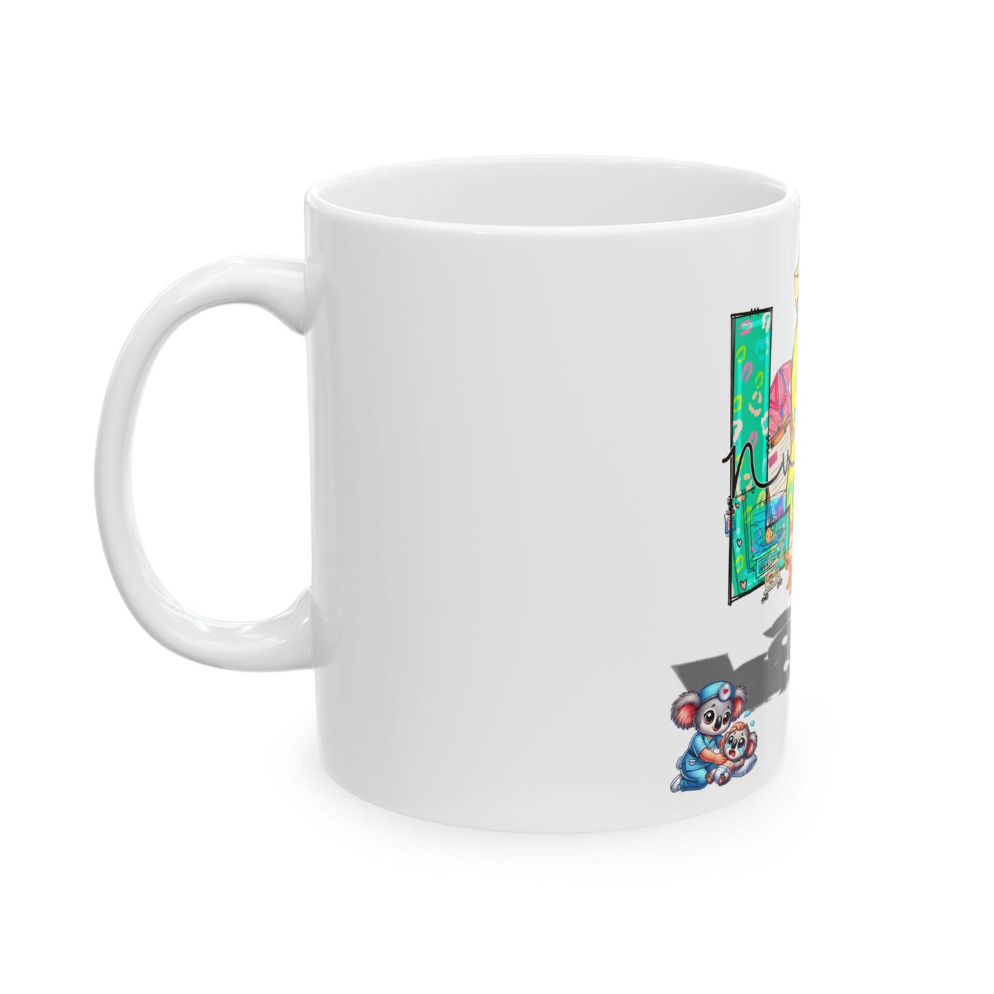 Labor Warrior Ceramic Mug: Nurse Appreciation Gift for Tea & Coffee Lovers (11oz, 15oz)