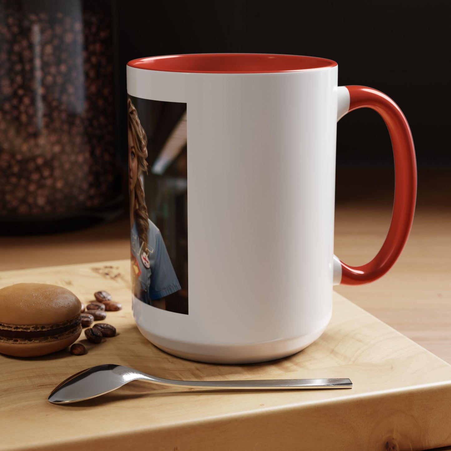 Superhero Nurse Accent Coffee Mug - Believe in Us - Gift for Healthcare Workers, Nurse Appreciation, Motivational Office Mug, [...]