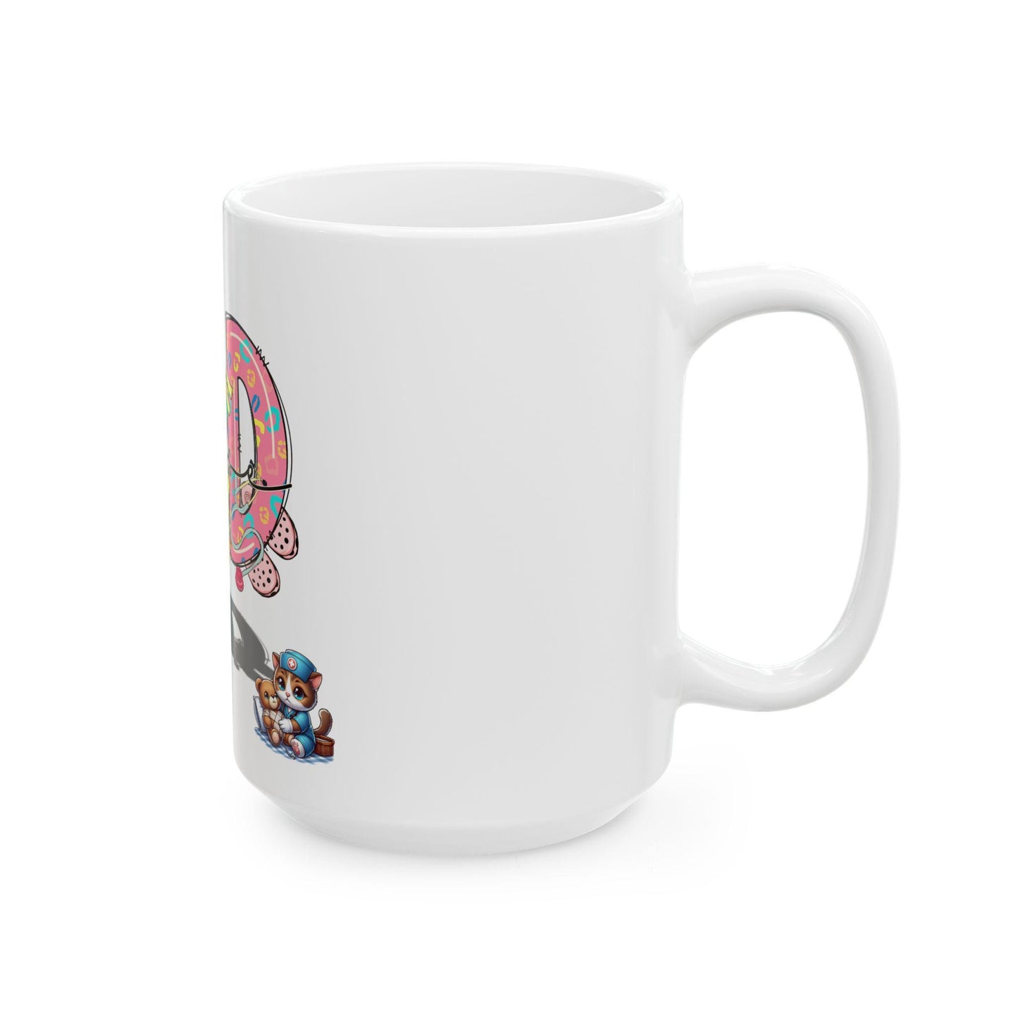 Labor Warrior Ceramic Mug: Nurse Appreciation Gift for Tea & Coffee Lovers (11oz, 15oz)