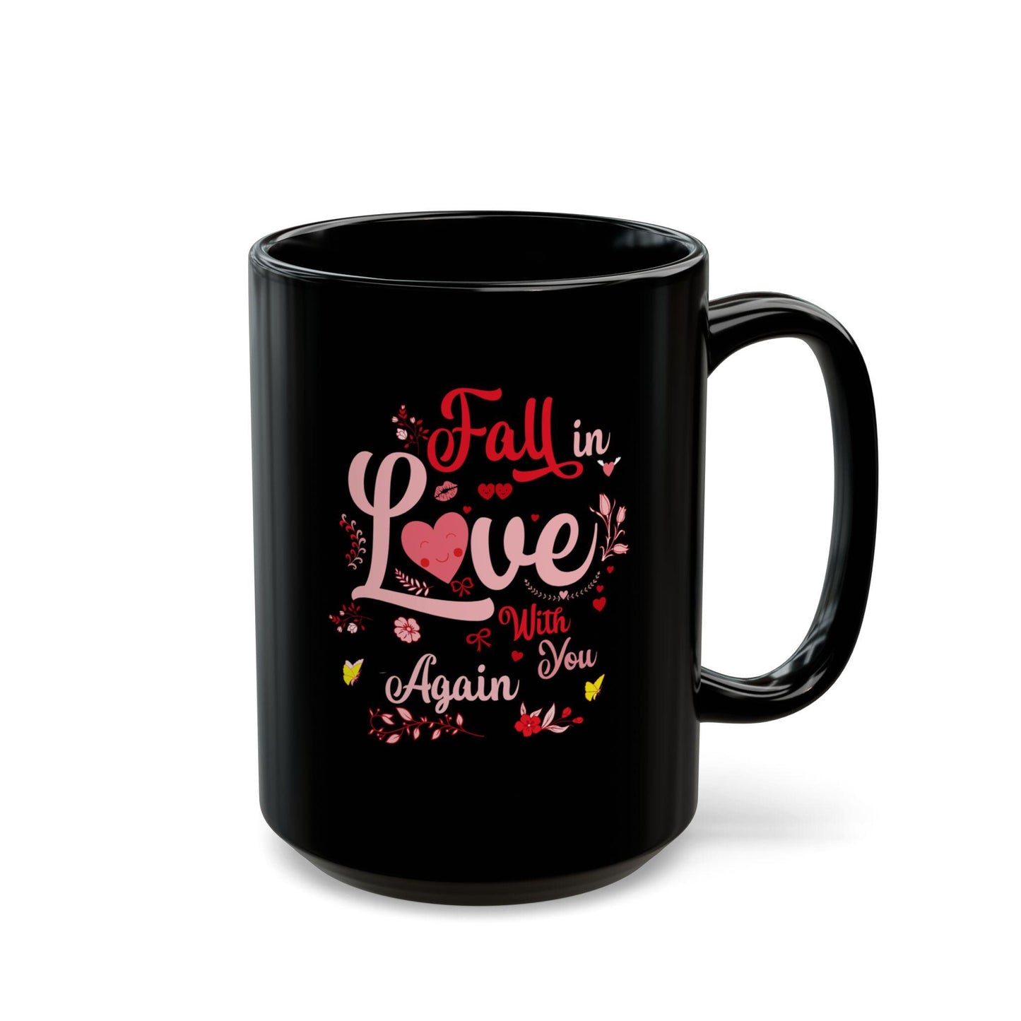 Inspirational Self-Love Black Mug: Boost Confidence, Positive Mindset & Daily Affirmations