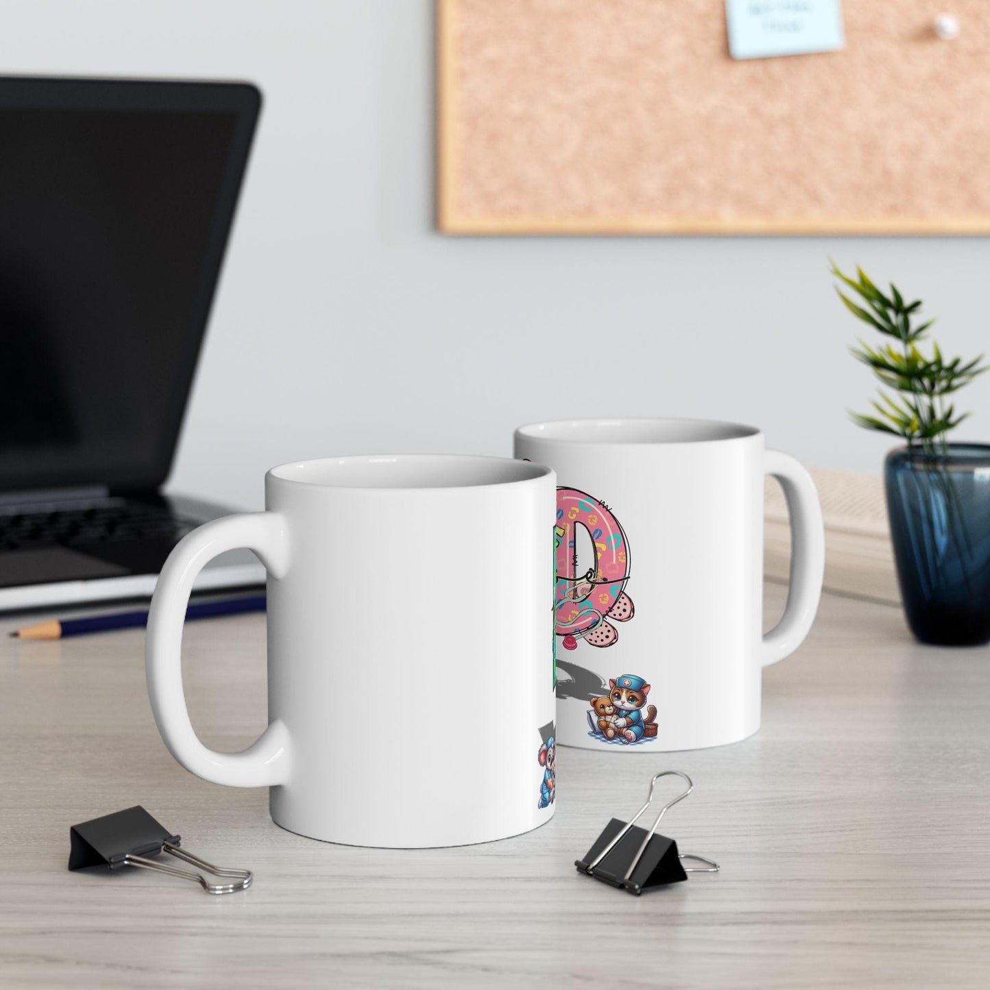 Labor Warrior Ceramic Mug: Nurse Appreciation Gift for Tea & Coffee Lovers (11oz, 15oz)